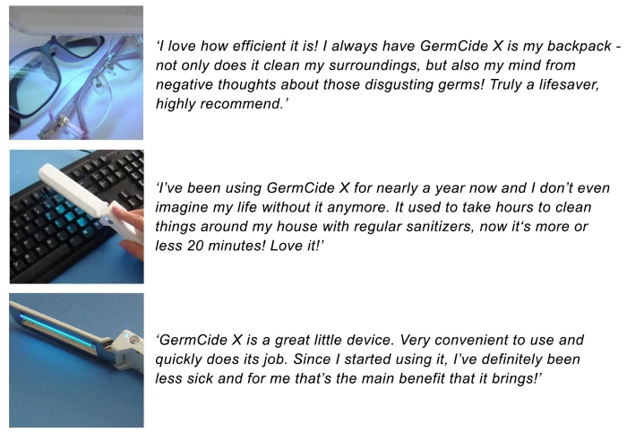 Benefits of using GermCide X