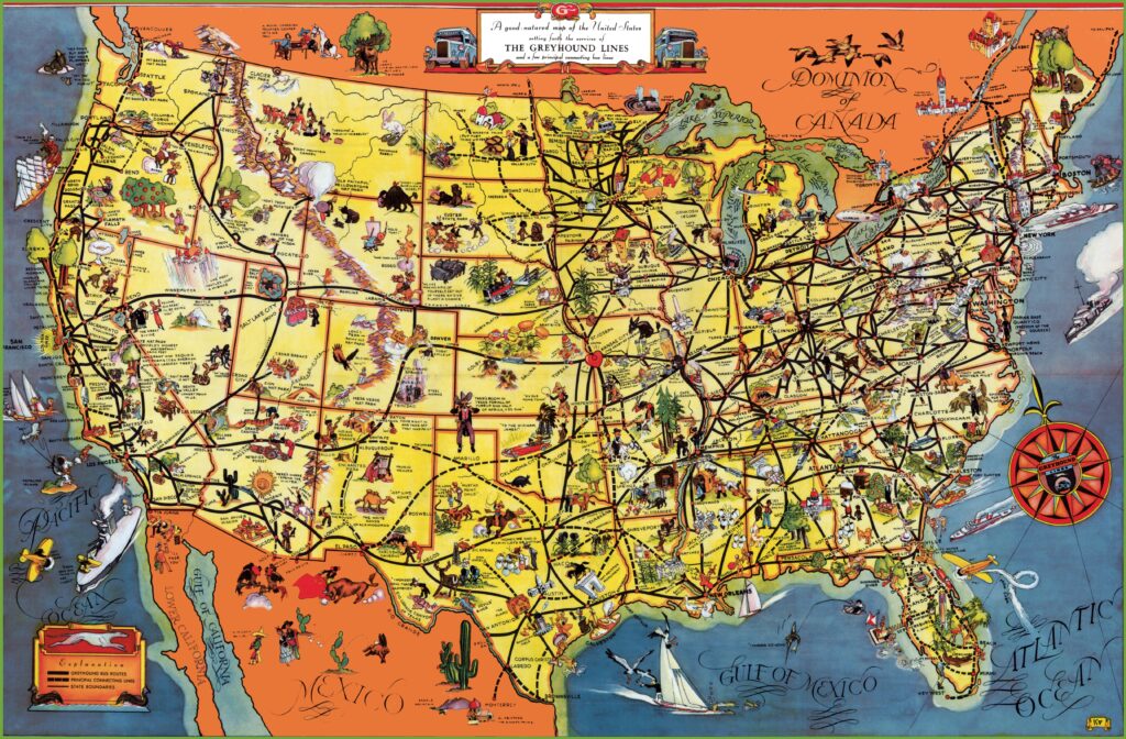United States Tourist Maps